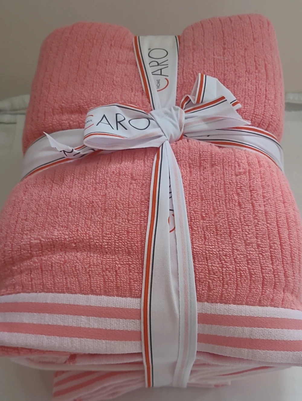 Caro Home Soft Luxe Pink Towel Set - 6 Piece Bundle